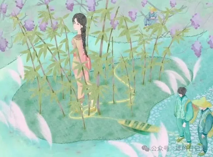 《边城》主题插画